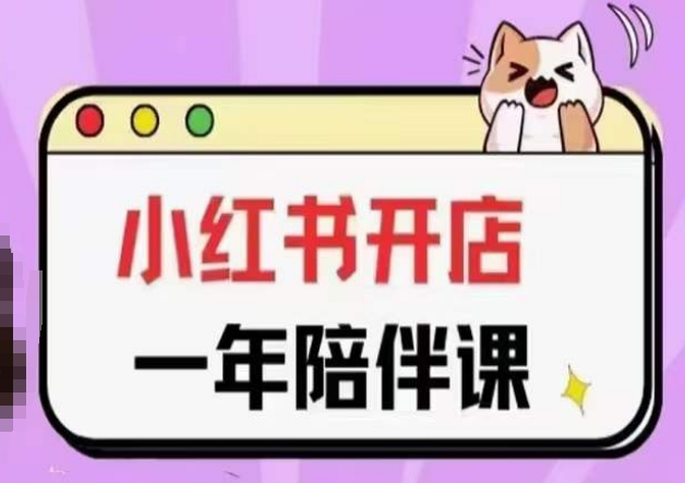 三九小红书开店从0到1一年陪伴课更新跨境课程-外贸教程-精品网课-电商运营课库课堂