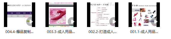 亚马逊成人用品爆款打造 0-1 入门课程：系统掌握爆品从 0 到 1 打造技能