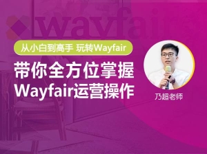乃超Wayfair 0-1挖金课程：快速掌握Wayfair平台运营技巧与出单技巧跨境课程-外贸教程-精品网课-电商运营课库课堂