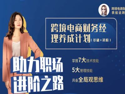 多米跨境电商跨境电商财务进阶跨境课程-外贸教程-精品网课-电商运营课库课堂