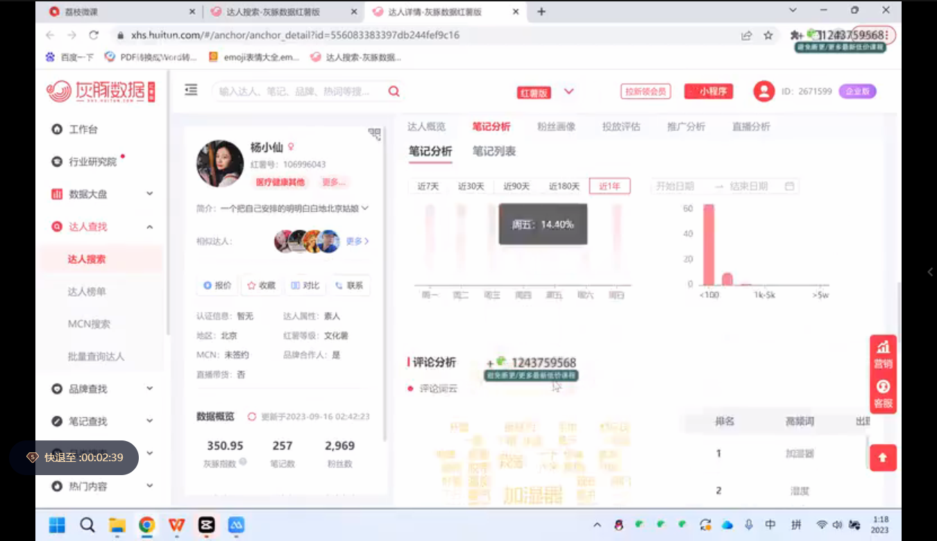 钟小铃·小红书达人陪跑计划第四期