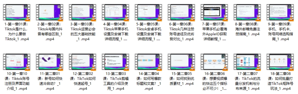 图片[2]跨境课程-外贸教程-精品网课-电商运营鸿久海基会 TikTok 实操课：倪楠主讲从 0 到 1 运营 + 变现 + 小店直播跨境课程跨境课程-外贸教程-精品网课-电商运营课库课堂