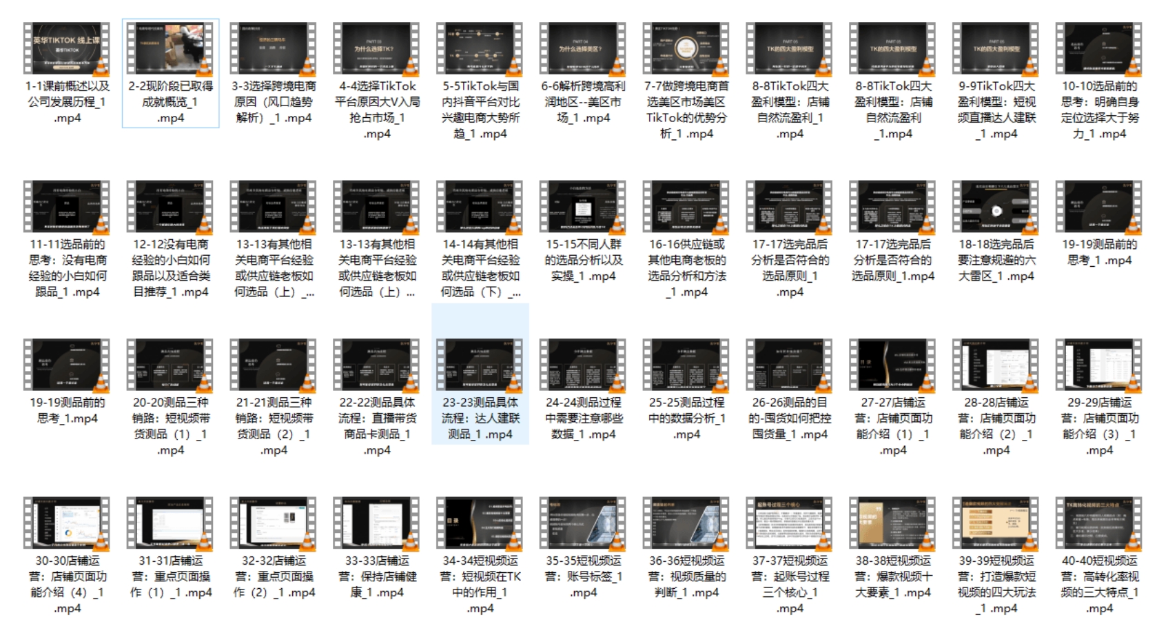 英华 TikTok 全链路 0-1 变现路径教学课程:美区选品 + 测品 + 店铺运营 + 直播投流跨境课程