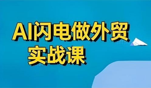 大卫·AI闪电做外贸训练营15.0版-2024最新大卫外贸课程-外贸独立站运营跨境课程-外贸教程-精品网课-电商运营课库课堂