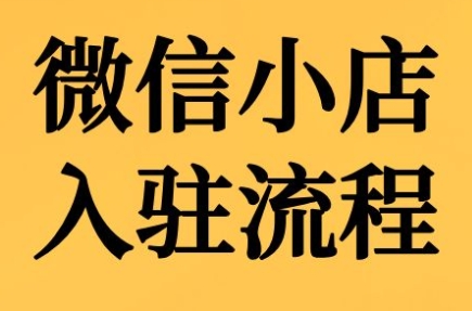 子枫老师·微信小店入驻流程跨境课程-外贸教程-精品网课-电商运营课库课堂