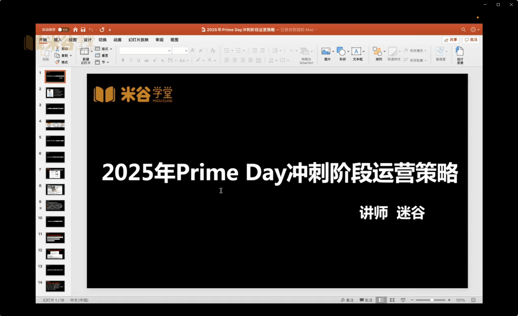 米谷学堂·亚马逊运营实操课（更新6月）