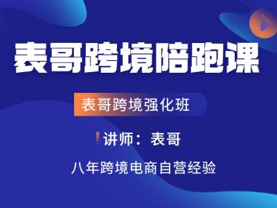 表哥跨境OZON陪跑课跨境课程-外贸教程-精品网课-电商运营课库课堂