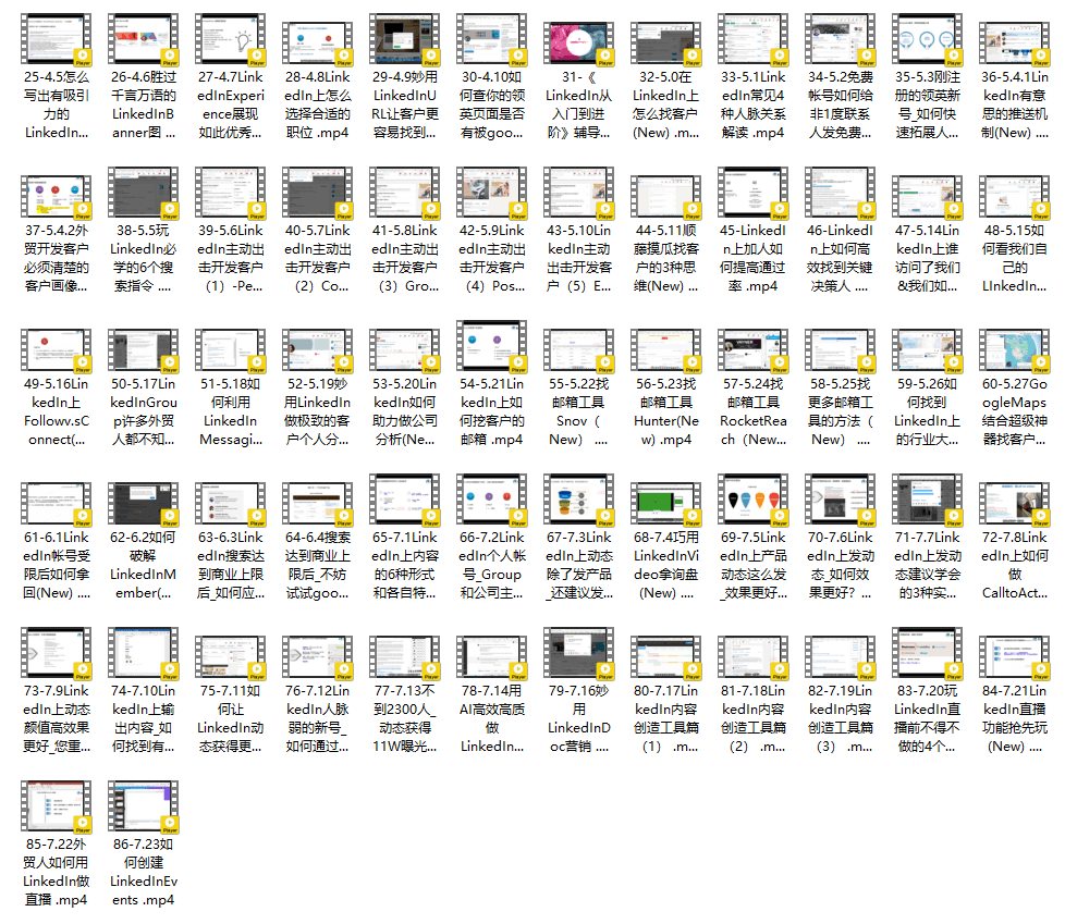 领英·LinkedIn从入门到进阶(2022年重磅更新),价值2698元