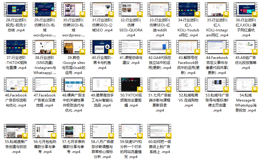 GOD哥·莆、广系F牌独立站精品孵化计划