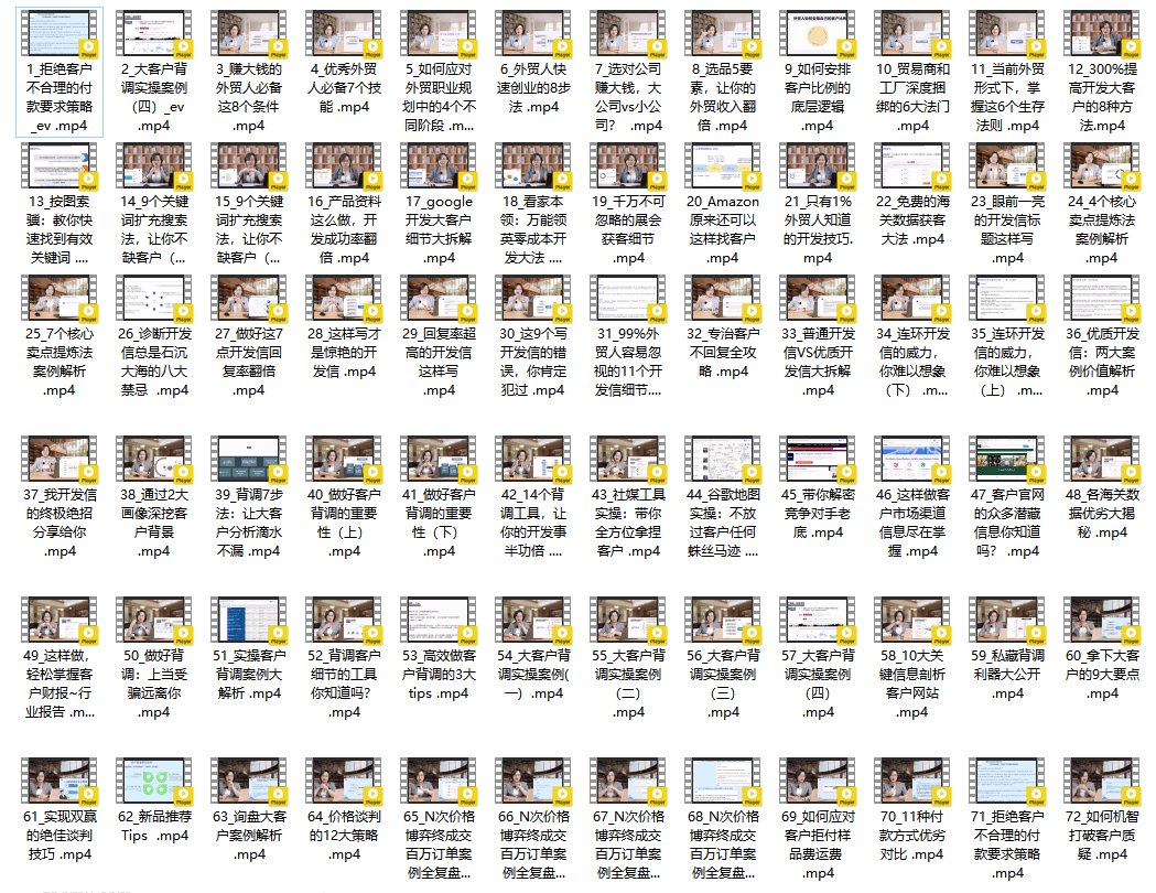 鼎贸 June 外贸销冠大客户全攻略:让你学完就成交跨境课程