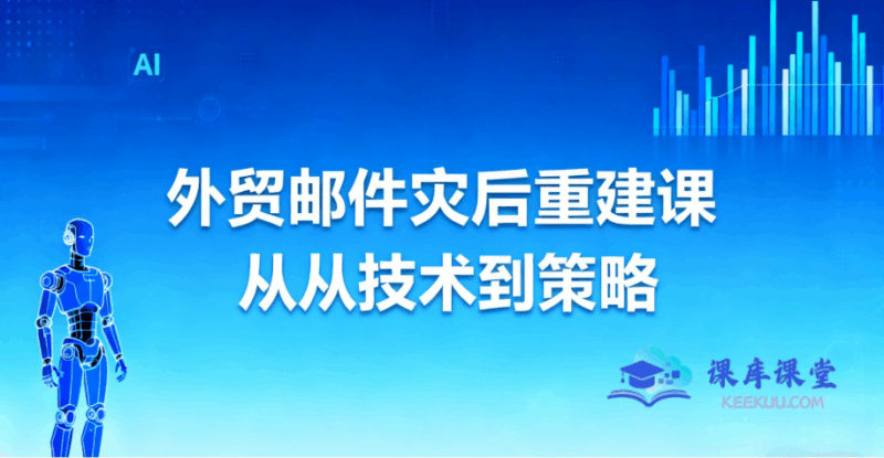外贸邮件灾后重建课从技术到策略跨境课程-外贸教程-精品网课-电商运营课库课堂