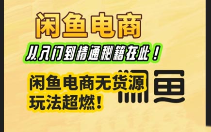 杰哥·闲鱼电商实战课跨境课程-外贸教程-精品网课-电商运营课库课堂