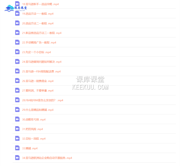 子健老师·亚马逊0-1全流程实操，FBA/FBM玩法全解
