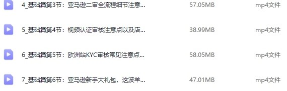 狼潇会敏哥亚马逊站内运营课：亚马逊跨境电商实战全流程
