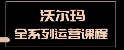 狼潇会敏哥沃尔玛电商运营课程：从基础到高阶全流程覆盖