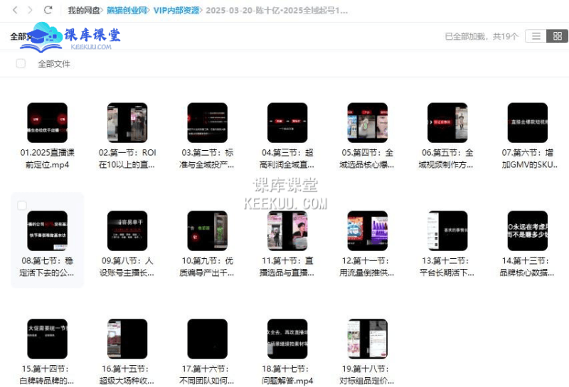 陈十亿·2025全域起号10倍ROI打法课