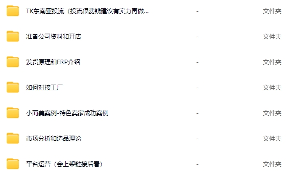 R学院乐哥手机配件外贸课:东南亚TIKTOK投流/跨境电商开店