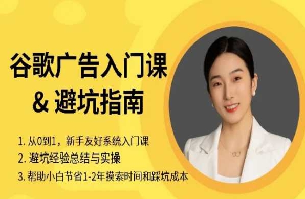 英子出海谷歌搜索广告系统赚钱课程：谷歌Ads付费投放出价策略跨境课程-外贸教程-精品网课-电商运营课库课堂