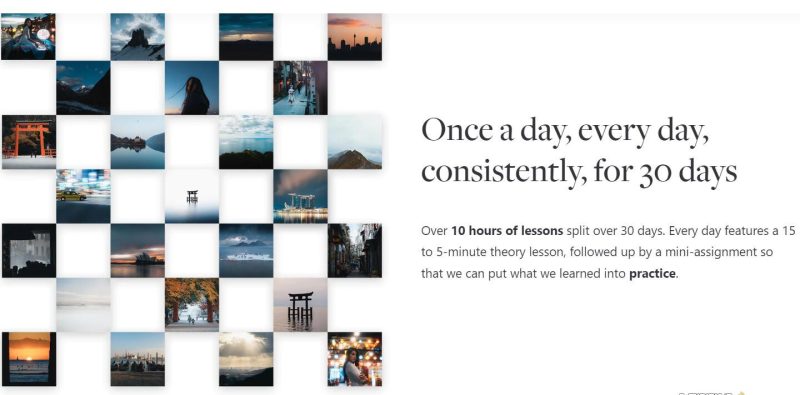 网红摄影师Pat Kay – 30天摄影基础知识加速器教程-30节课-中英字幕跨境课程-外贸教程-精品网课-电商运营课库课堂