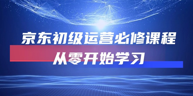 京东初级运营必修课程，从零开始学习（49节视频课程）跨境课程-外贸教程-精品网课-电商运营课库课堂
