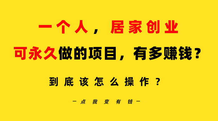 一个人，居家创业：B站每天10分钟，单账号日引创业粉100+，月稳定变现5W…跨境课程-外贸教程-精品网课-电商运营课库课堂