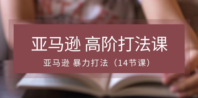 亚马逊高阶打法课，亚马逊暴力打法（14节视频课）跨境课程-外贸教程-精品网课-电商运营课库课堂