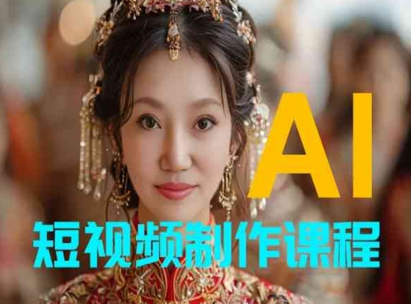 【AI短视频制作】教你足不出户，AI帮你自动生成短视频，适用于摄影师、导演、剪辑跨境课程-外贸教程-精品网课-电商运营课库课堂