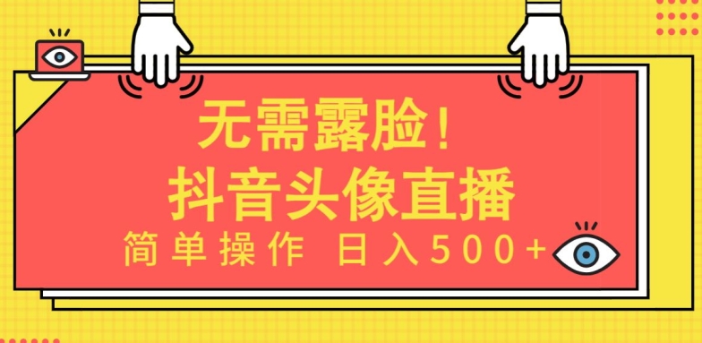 无需露脸，Ai头像直播项目，简单操作日入500+跨境课程-外贸教程-精品网课-电商运营课库课堂