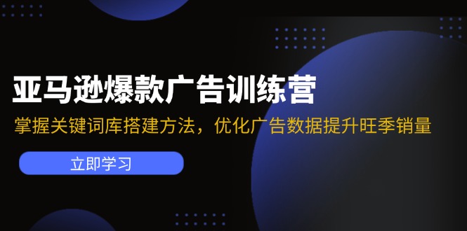 亚马逊VC账号核心玩法，拆解产品模块运营技巧，提升店铺GMV，提升运营利润跨境课程-外贸教程-精品网课-电商运营课库课堂