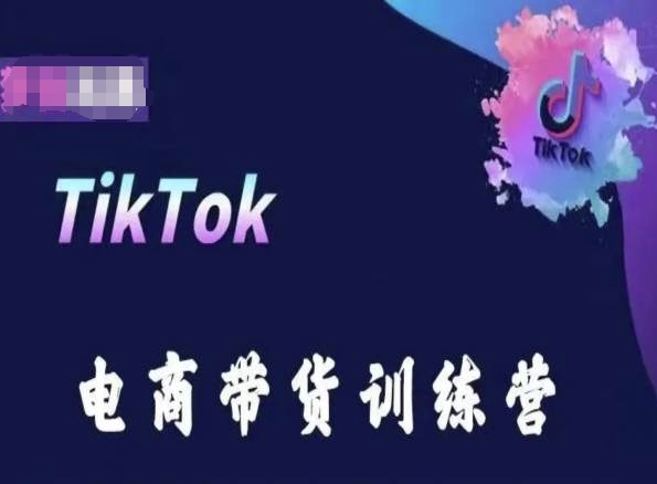 TikTok电商带货训练营，跟随时代潮流，跨境掘金跨境课程-外贸教程-精品网课-电商运营课库课堂