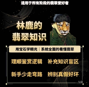 林鹿的翡翠知识，​用宝石眼光，系统全面的看懂翡翠跨境课程-外贸教程-精品网课-电商运营课库课堂