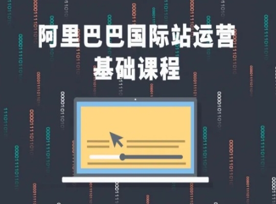 阿里巴巴国际站课程，阿里巴巴国际站运营基础课程跨境课程-外贸教程-精品网课-电商运营课库课堂