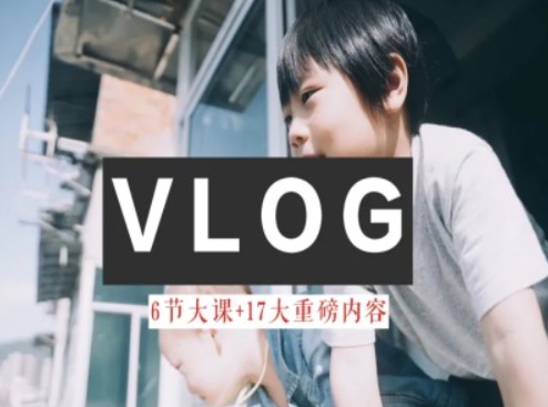 零基础vlog视频课教你小白变大神-生活美学教程跨境课程-外贸教程-精品网课-电商运营课库课堂