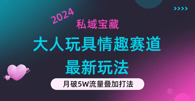 私域宝藏：大人玩具情趣赛道合规新玩法，零投入，私域超高流量成单率高跨境课程-外贸教程-精品网课-电商运营课库课堂