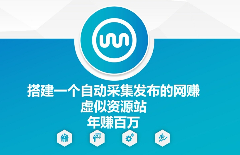 搭建一个自动采集发布的网创虚似资源站年赚百W跨境课程-外贸教程-精品网课-电商运营课库课堂