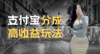 支付宝分成计划新玩法，利用交通事故视频，赚收益，轻松月入过W，操作简单跨境课程-外贸教程-精品网课-电商运营课库课堂