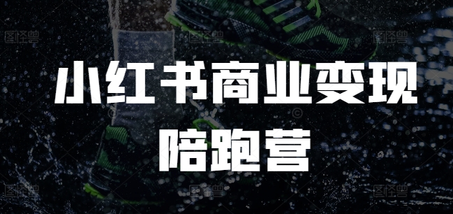小红书商业变现陪跑营，小红书电商教程跨境课程-外贸教程-精品网课-电商运营课库课堂