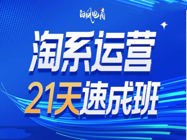 淘系运营21天速成班35期，年前最后一波和2025方向跨境课程-外贸教程-精品网课-电商运营课库课堂