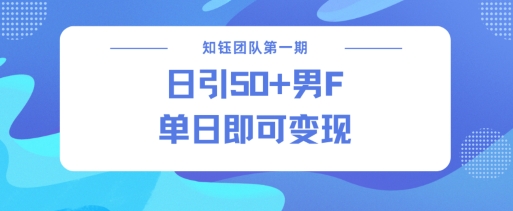 男粉引流新方法不违规，当日即可变现跨境课程-外贸教程-精品网课-电商运营课库课堂