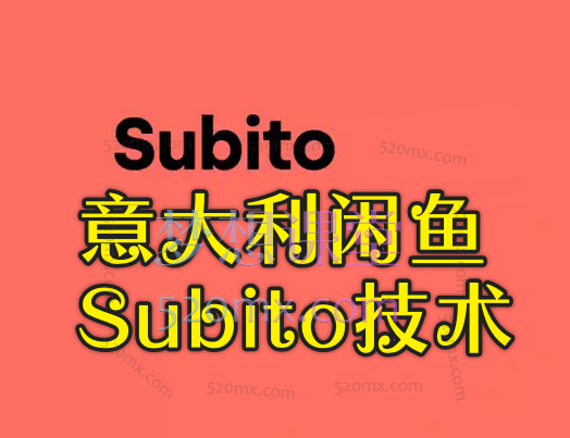 意大利闲鱼Subito技术跨境课程-外贸教程-精品网课-电商运营课库课堂