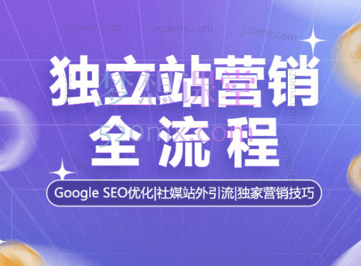 Kyie D独立站营销全流程，让你的独立站Google排名持续上升!跨境课程-外贸教程-精品网课-电商运营课库课堂