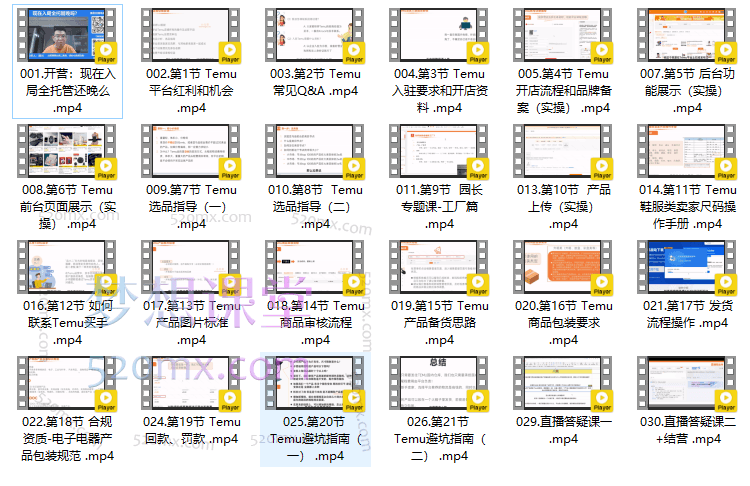 图片[3]跨境课程-外贸教程-精品网课-电商运营番茄出海Temu30天陪跑训练营第三期跨境课程-外贸教程-精品网课-电商运营课库课堂