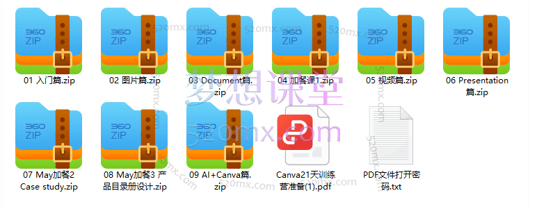 图片[3]跨境课程-外贸教程-精品网课-电商运营May老师Canva线上训练营二期，助你询盘倍增跨境课程-外贸教程-精品网课-电商运营课库课堂