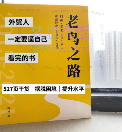 外贸老鸟之路绝版料神经典书，外贸业务员成长老鸟之路新人小白入行学习资料PDF文档跨境课程-外贸教程-精品网课-电商运营课库课堂