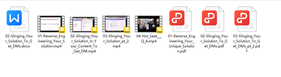 图片[3]跨境课程-外贸教程-精品网课-电商运营Ed Reay 解决方案营销工作坊课程：快速打造获客内容 + 私信引流跨境课程跨境课程-外贸教程-精品网课-电商运营课库课堂