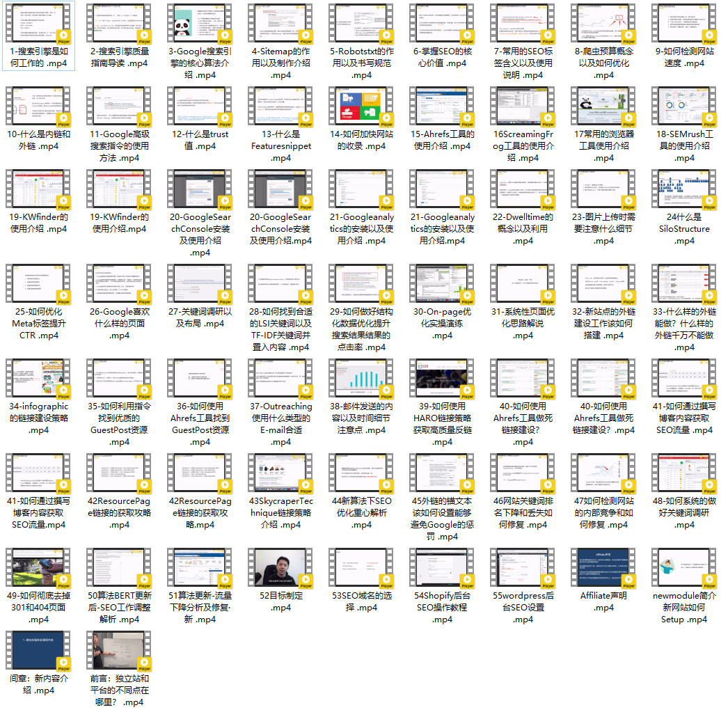 图片[3]跨境课程-外贸教程-精品网课-电商运营拓思谷google谷歌SEO全攻略：从基础到进阶让你轻松收盘跨境课程-外贸教程-精品网课-电商运营课库课堂