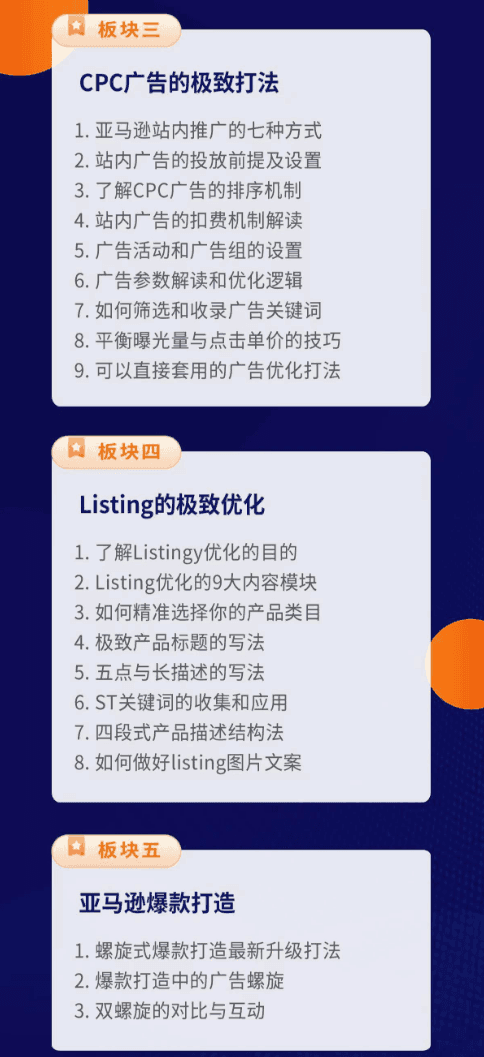 图片[4]跨境课程-外贸教程-精品网课-电商运营赢商荟 2024Amazon 全能运营必修线上课程：从入门到爆款打造跨境电商课程跨境课程-外贸教程-精品网课-电商运营课库课堂