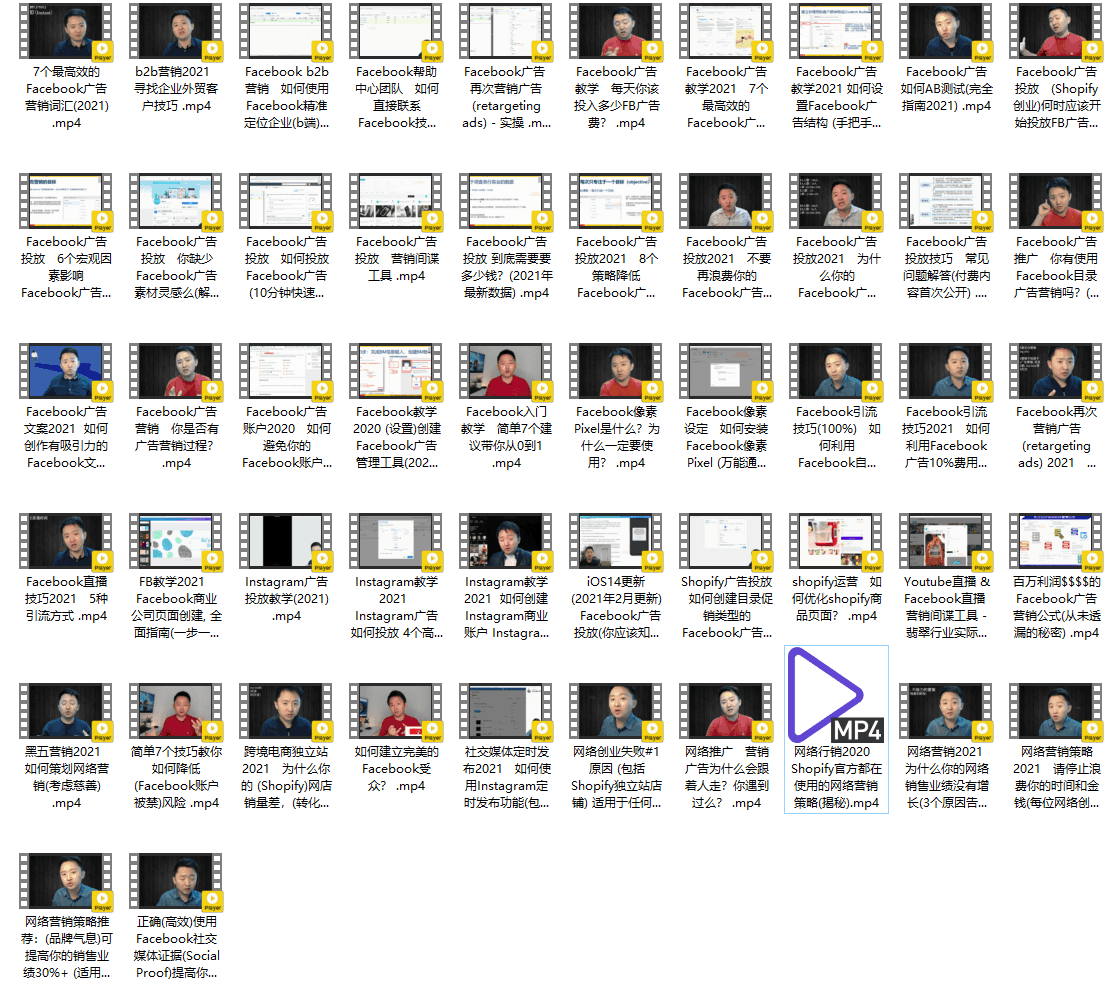 图片[3]跨境课程-外贸教程-精品网课-电商运营澳洲丹尼尔 Facebook 广告投放跨境课程：多平台投放 + Shopify 优化 + B2B 获客课程跨境课程-外贸教程-精品网课-电商运营课库课堂