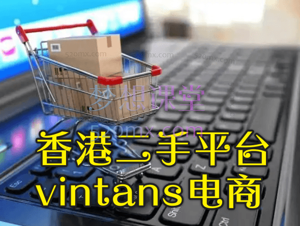 香港二手平台vintans电商实操跨境课程-外贸教程-精品网课-电商运营课库课堂