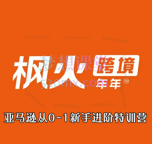 【枫火跨境】亚马逊从0-1新手进阶特训营跨境课程-外贸教程-精品网课-电商运营课库课堂